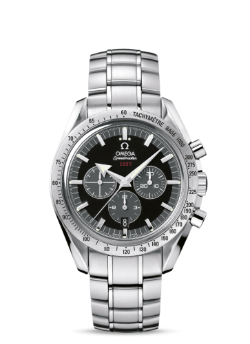 Omega Speedmaster Broad Arrow 1957 Stainless Steel / Black / Bracelet